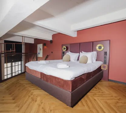 4-persoons hotelappartement met havenzicht