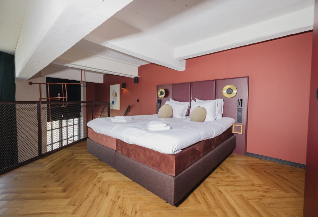 4-persoons hotelappartement met havenzicht