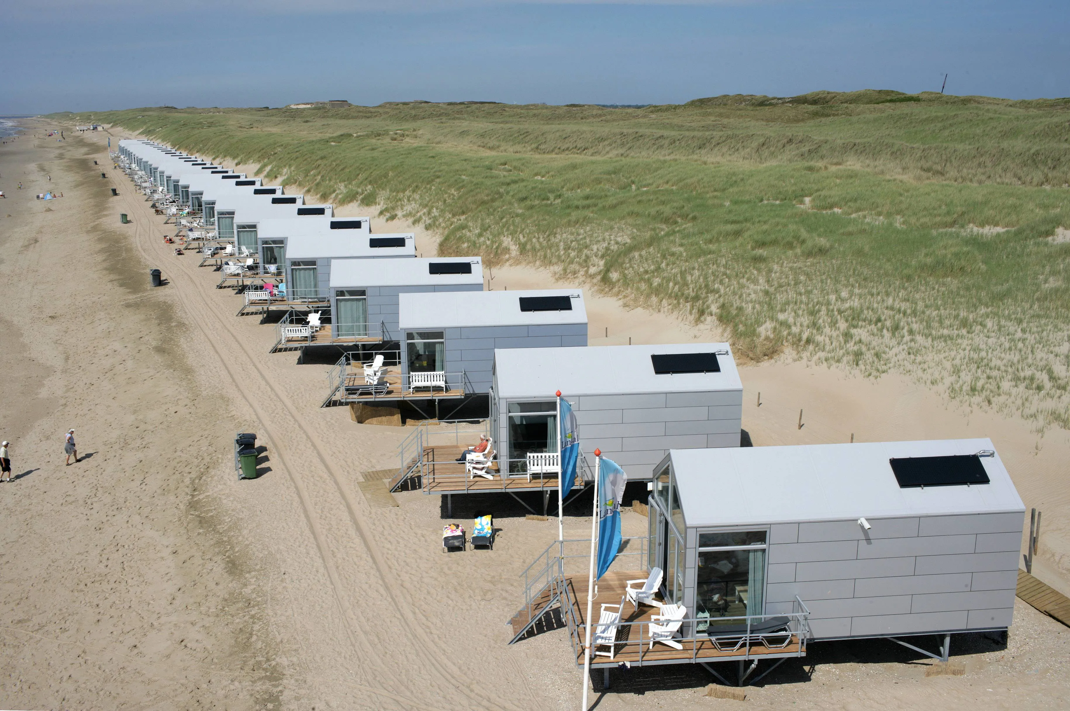 Strandhuisjes Julianadorp aan Zee
